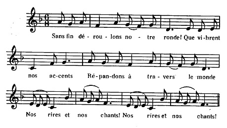 partition musicale, le talisman, jean claude bal, theatre pour enfants, saynète